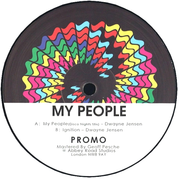 Dwayne Jensen - My People / Ignition | NEWTONE RECORDS