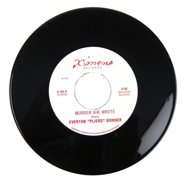 Everton &#039;pliers&#039; Bonner / Solid Gold Orchestra - Murder She Wrote / Tracks Of Love : 7inch