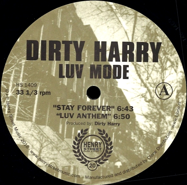 Dirty Harry - Luv Mode : 12inch