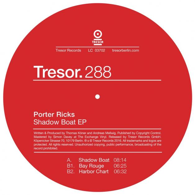 Porter Ricks - Shadow Boat EP : 12inch