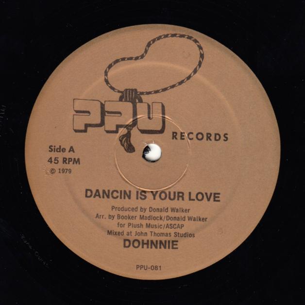 Dohnnie - Dancin Is Your Love : 12inch