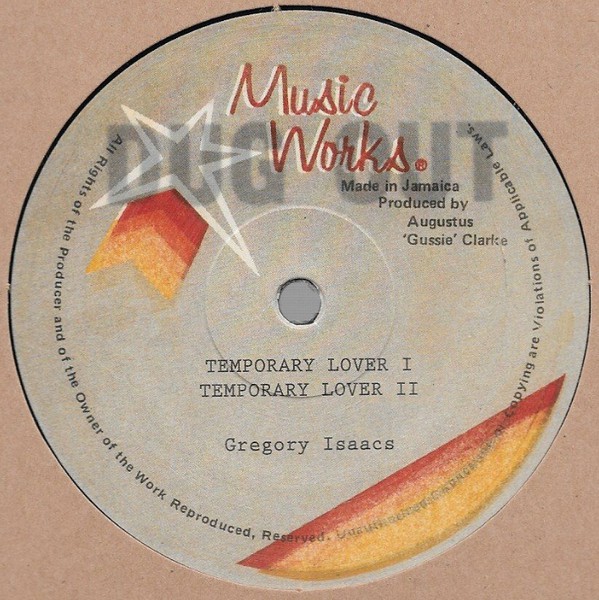 Gregory Isaacs - Temporary Lover : 12inch