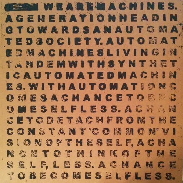 T.Wiltshire - Selfless Machines