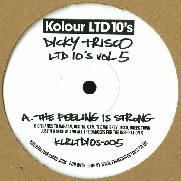 Dicky Trisco - LTD 10’s Vol. 5 : 10inch