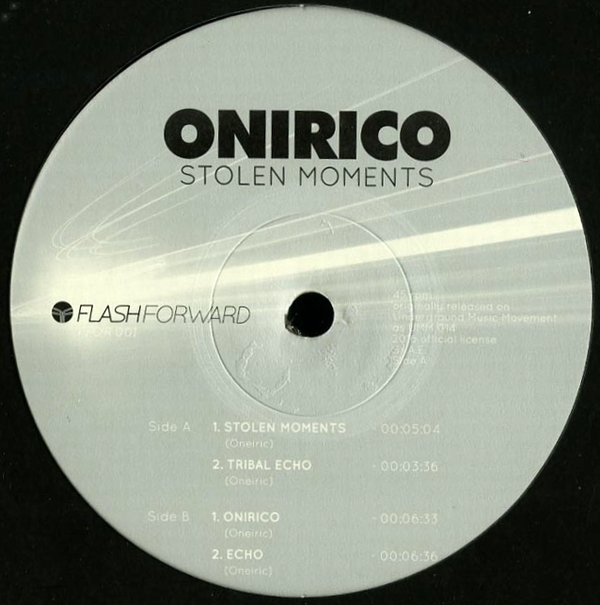 Onirico - Stolen Moments : 12inch
