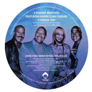 3 Winans Brothers Feat. Karen Clark Sheard - I Choose You : 12inch