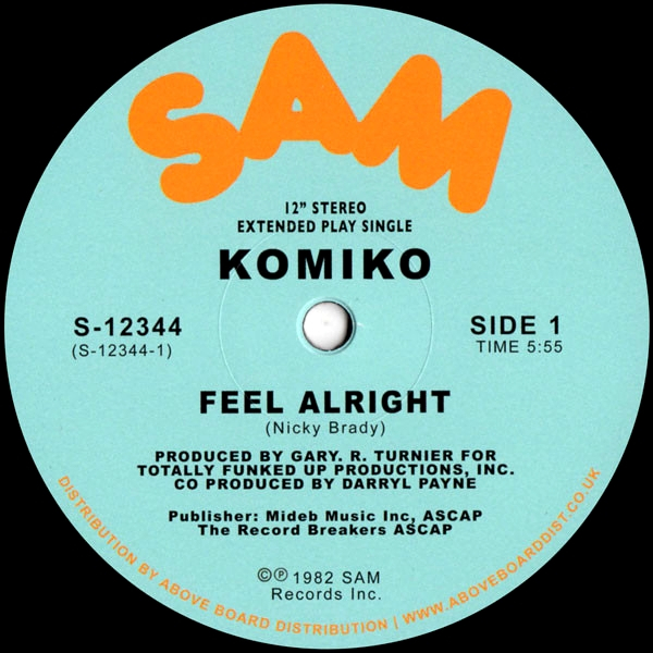 Komiko - Feel Alright