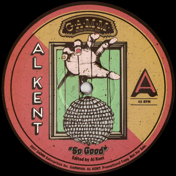 Al Kent - So Good / Victorious : 12inch