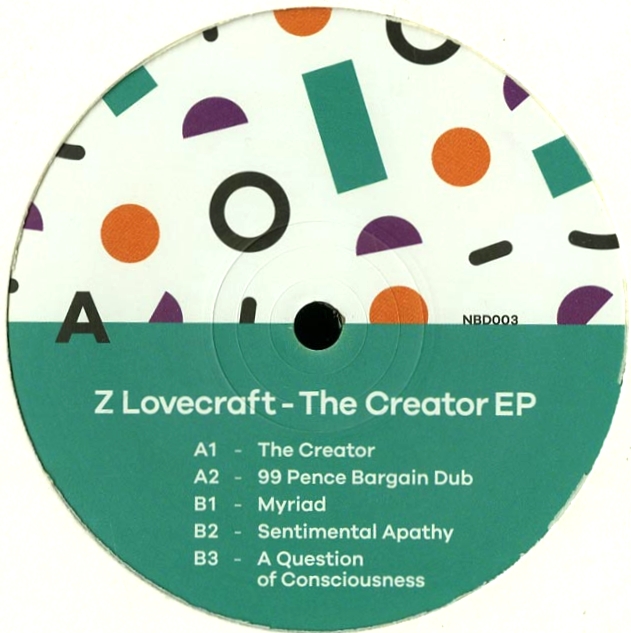 Z Lovecraft - The Creator EP : 12inch