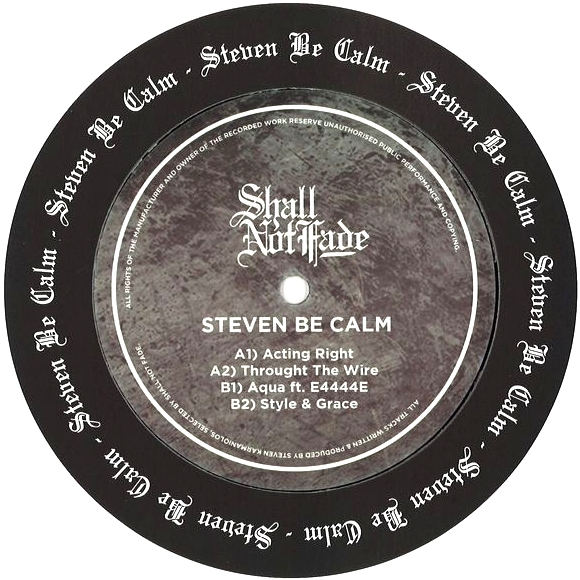 Steven Be Calm - Actin' Right : 12inch