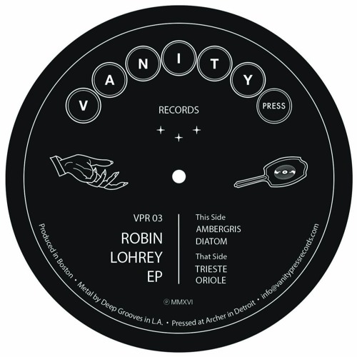 Robin Lohrey - Robin Lohrey EP : 12inch