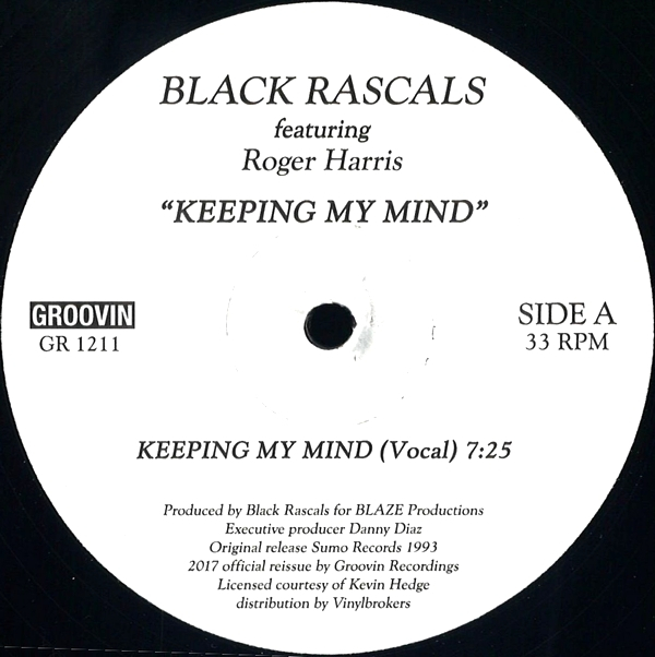 Black Rascals Feat. Roger Harris - Keeping My Mind