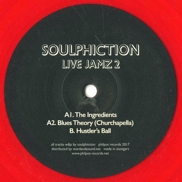 Soulphiction - Live Jamz 2 : 12inch