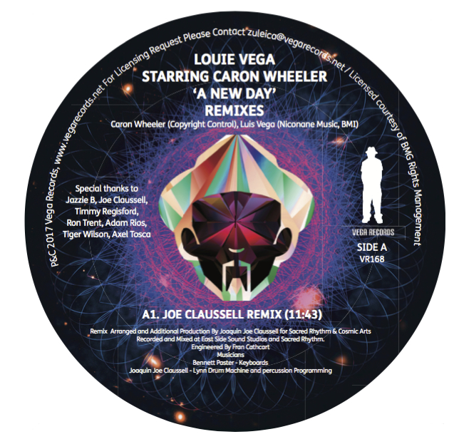 Louie Vega Starring Caron Wheeler Feat.Jazzie B - A NEW DAY REMIXES (incl. JOE CLAUSSELL, RON TRENT Remixes) : 2x12inch