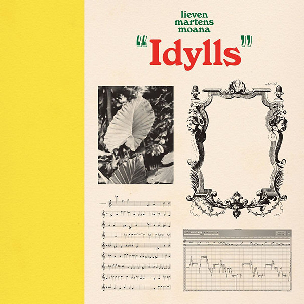 Lieven Martens Moana - Idylls : LP + BOOK