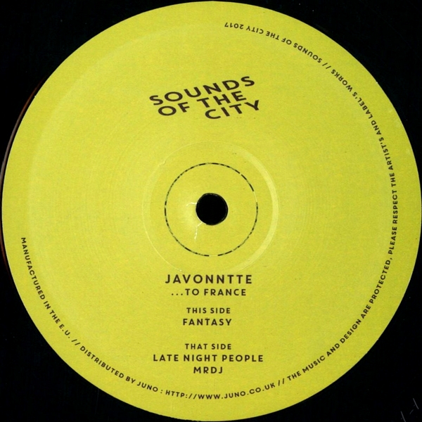 Javonntte - To France : 12inch