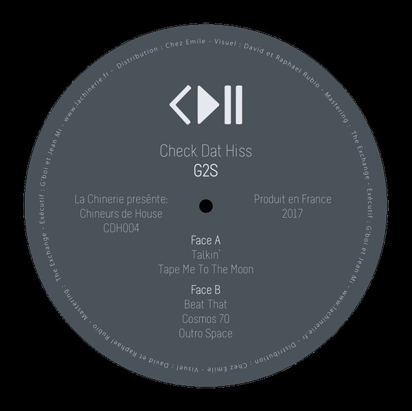 G2s - Chineurs de House: Check  Dat Hiss : 12inch