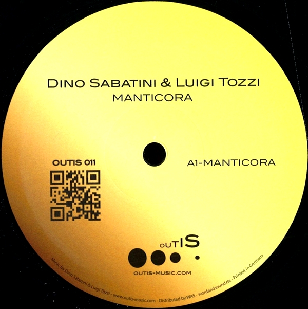 DINO SABATINI & LUIGI TOZZI - Manicora : 12inch
