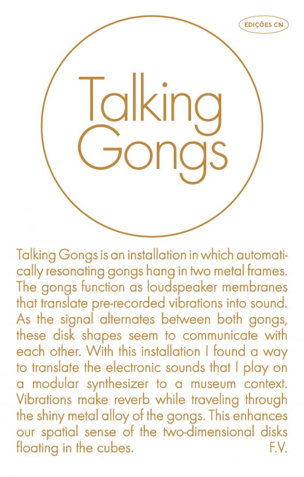 Floris Vanhoof - Talking Gongs : Cassette + DOWNLOAD CODE