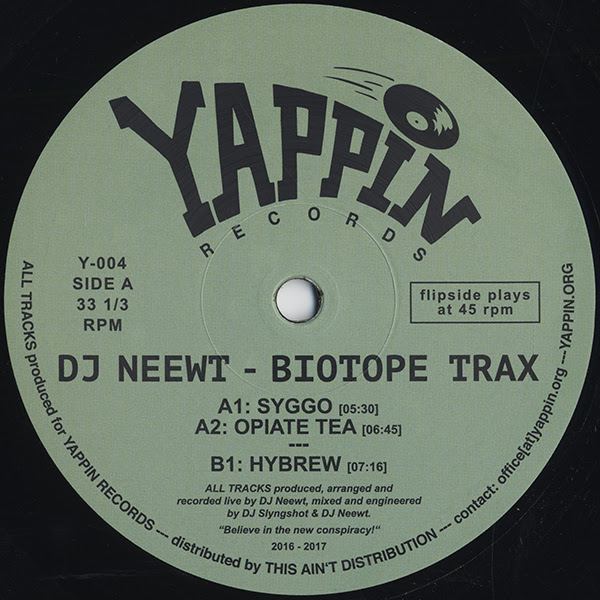 DJ Neewt - Biotope Trax : 12inch