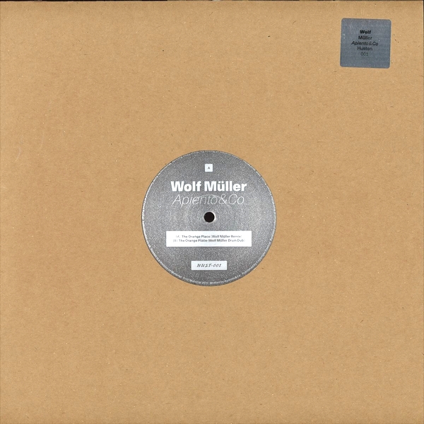 Apiento & Co - THE ORANGE PLACE (incl. WOLF MÜLLER REMIXES) : 12inch