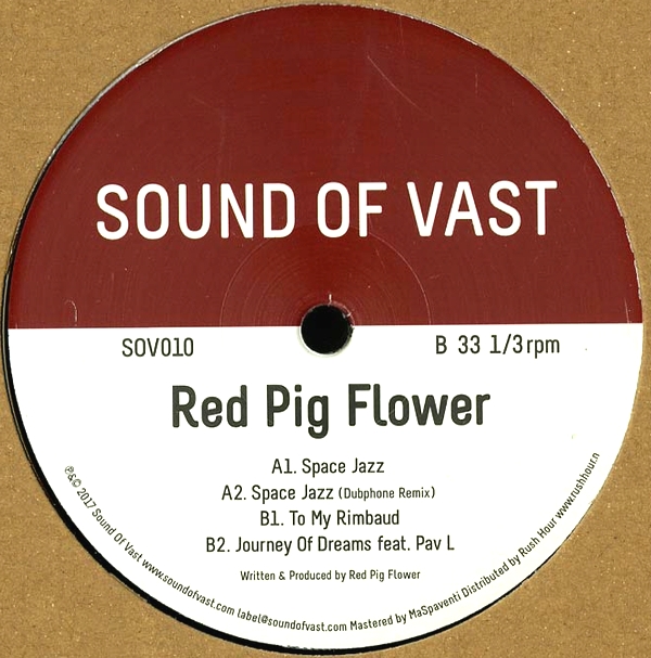 Red Pig Flower - SPACE JAZZ : 12inch