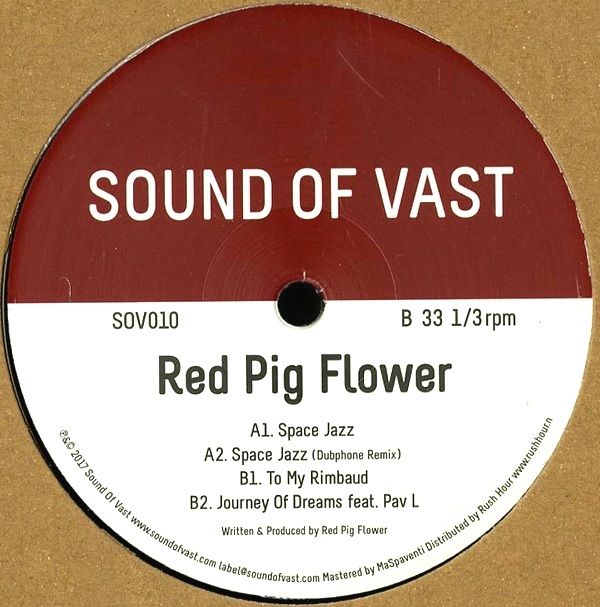 Red Pig Flower - SPACE JAZZ : 12inch