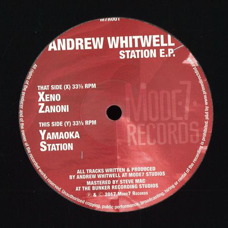 Andrew Whitwell - Station EP : 12inch