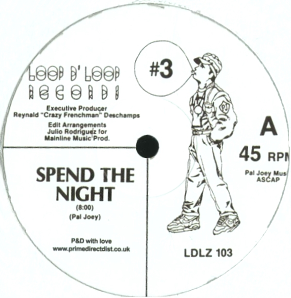 Pal Joey - #3 - Spend The Night / Flight 801 : 12inch