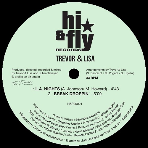 TREVOR &amp; LISA - L.A. Nights : 12inch