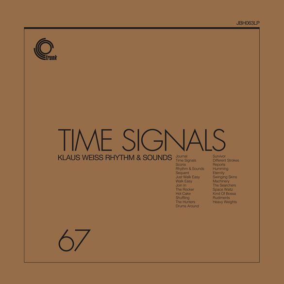 Klaus Weiss - Time Signals : LP