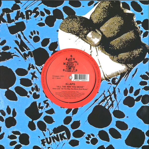 Klaps - All The Way You Move : 12inch