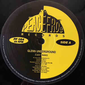 Glenn Underground - C.V.O. Trance : 12inch