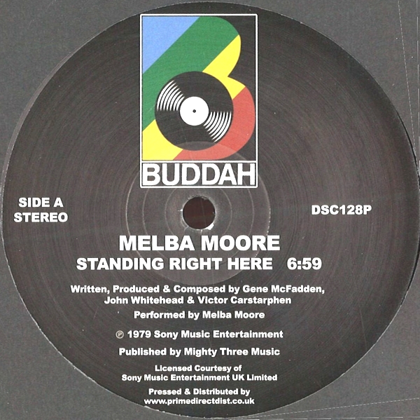 Melba Moore - Standing Right Here / Make Me Believe in You : 12inch