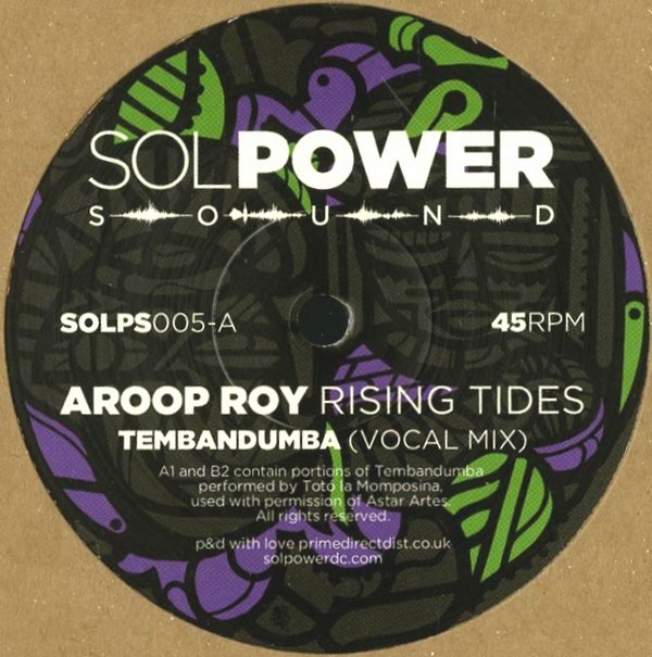 Aroop Roy - Rising Tides : 12inch