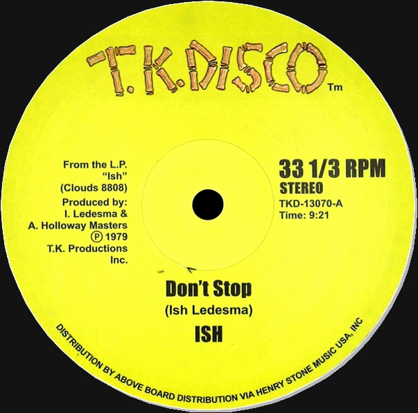 Ish / John Tropea - DON'T STOP / LIVING IN THE JUNGLE