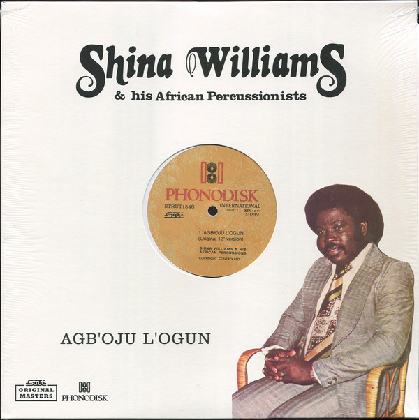 Shina Williams & His African Percussions - Agboju Logun : 12inch