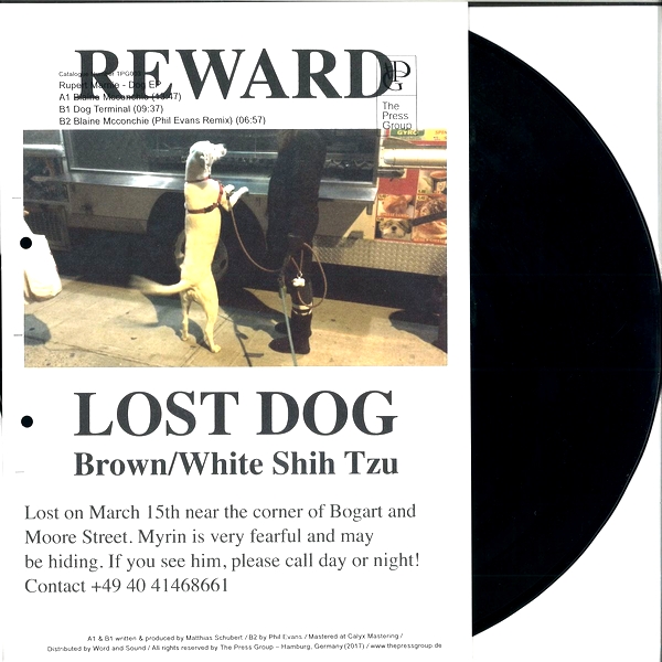 Rupert Marnie - Dog EP : 12inch