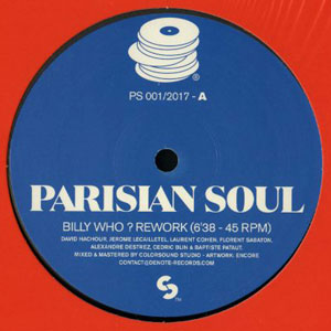 Parisian Soul - Billy Who? / Keep On Dancing : 12inch