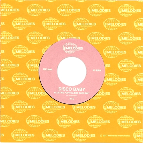Y.Gershovsky - Disco Baby  (incl.Floating Points & Red Greg Edit) : 7inch