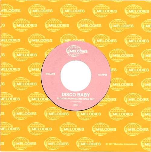 Y.Gershovsky - Disco Baby  (incl.Floating Points & Red Greg Edit)