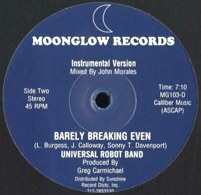 Universal Robot Band - Barely Breaking Even