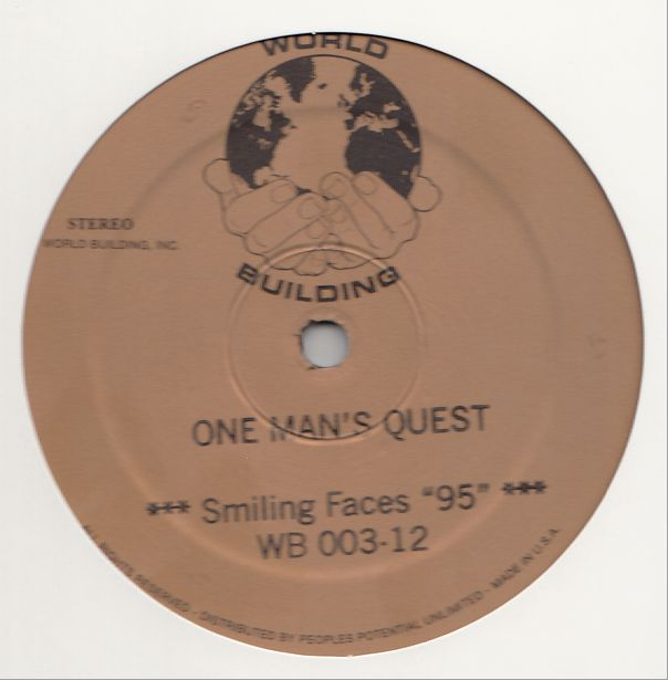 One Man's Quest - Smiling Faces 95