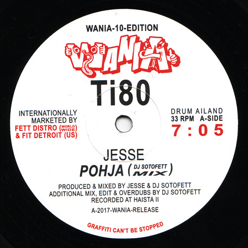 JESSE / LNS & DJ SOTOFETT - Pohja / Soft Peak Mix : 10inch