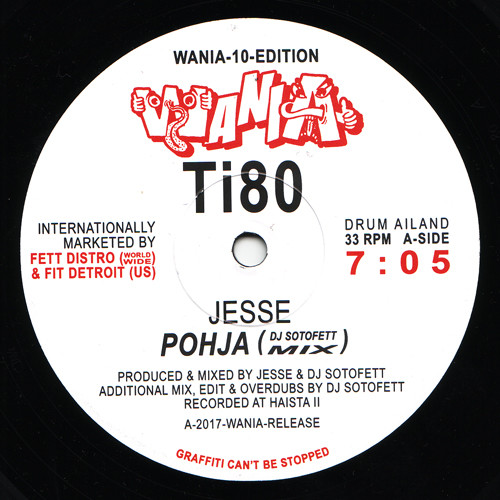 JESSE / LNS & DJ SOTOFETT - Pohja / Soft Peak Mix : 10inch