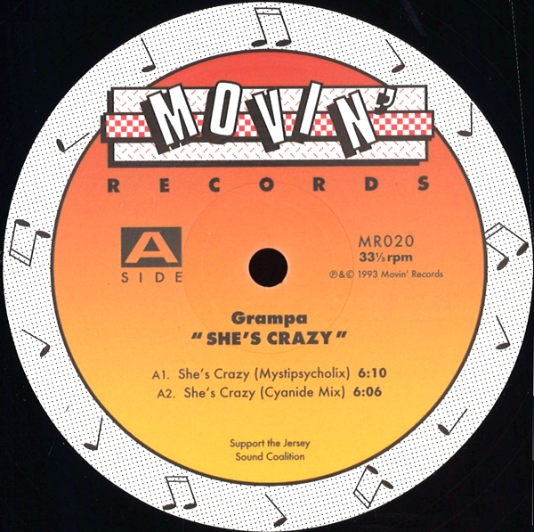 Grampa - She's Crazy : 12inch