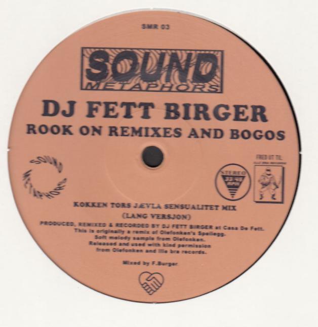 DJ Fett Birger - Rook On Remixes And Bogos : 12inch