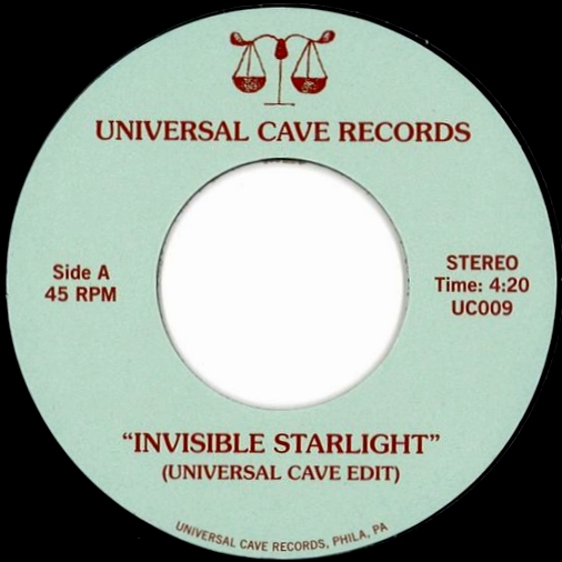 Universal Cave / The Beat Broker - Invisible Starlight : 7inch