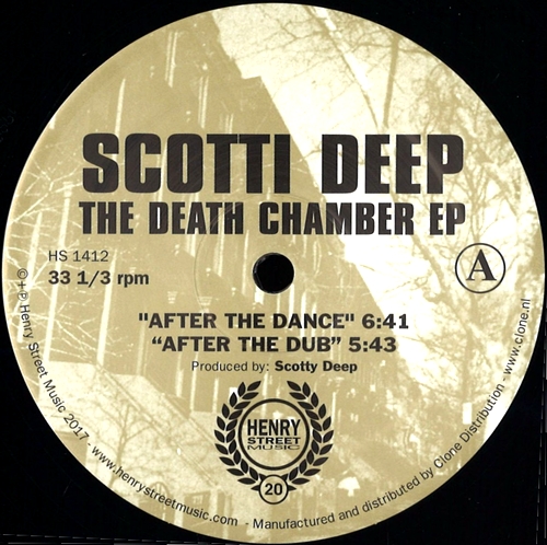 Scotti Deep - The Death Chamber EP : 12inch