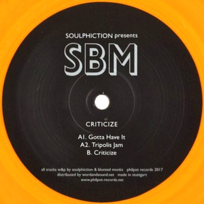 Soulphiction Presents Sbm - CRITICIZE